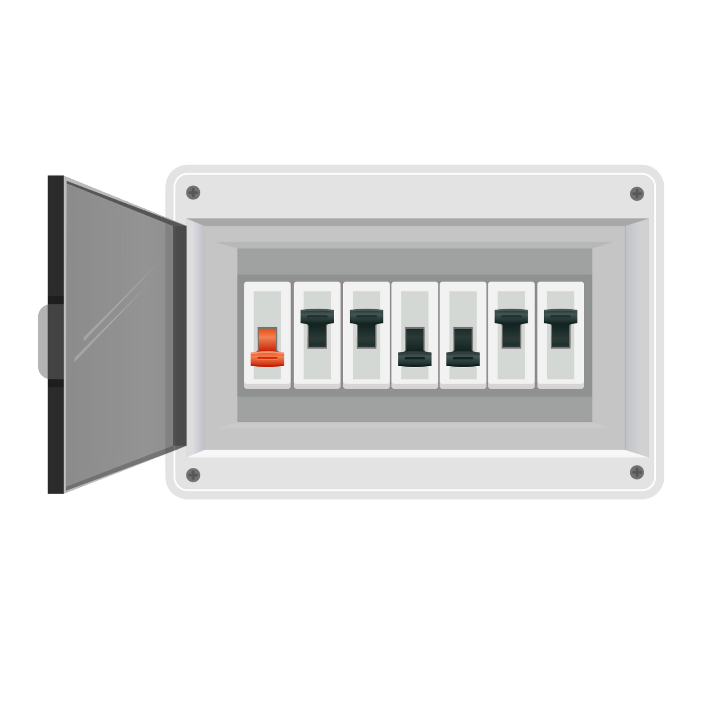 RCD Panel 230V - WHITE