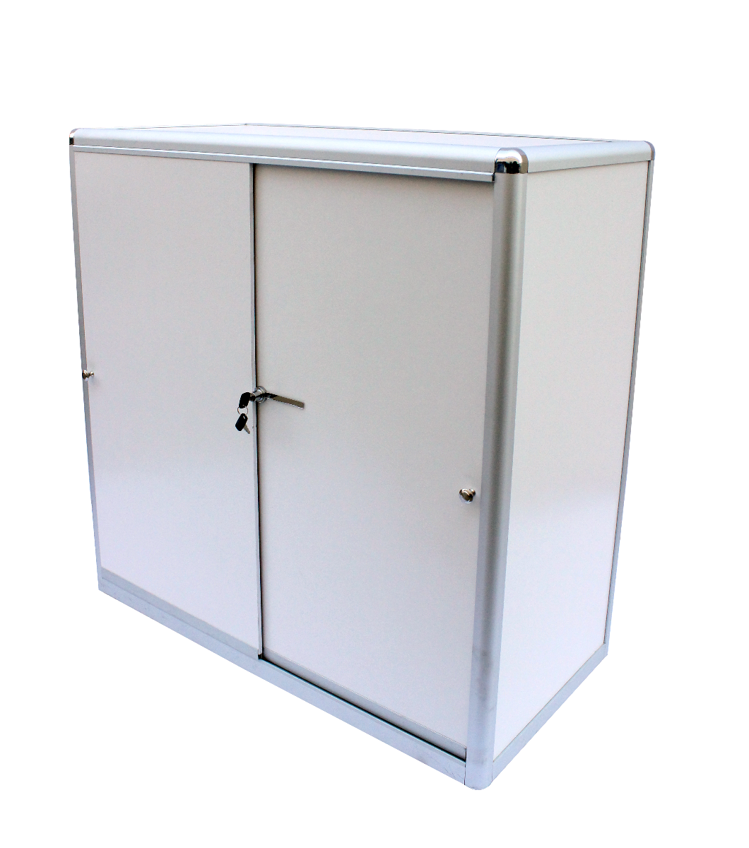 LOCKABLE CABINET - WHITE